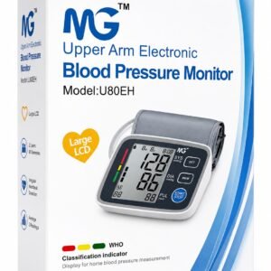 MG U80EH Upper Arm Electronic Blood Pressure Monitor